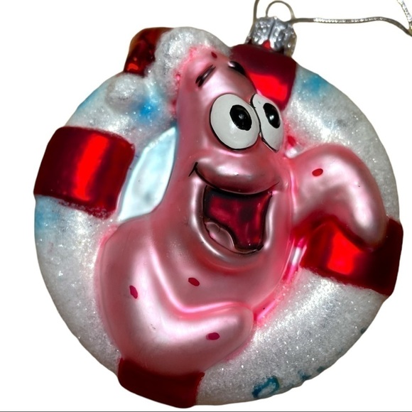 kurt S Adler SpongeBob SquarePants glass ornaments, 2004, Nickelodeon - Picture 4 of 9